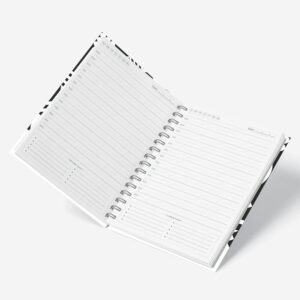 Agenda Black Geometric