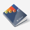 Agenda personalizata albastra