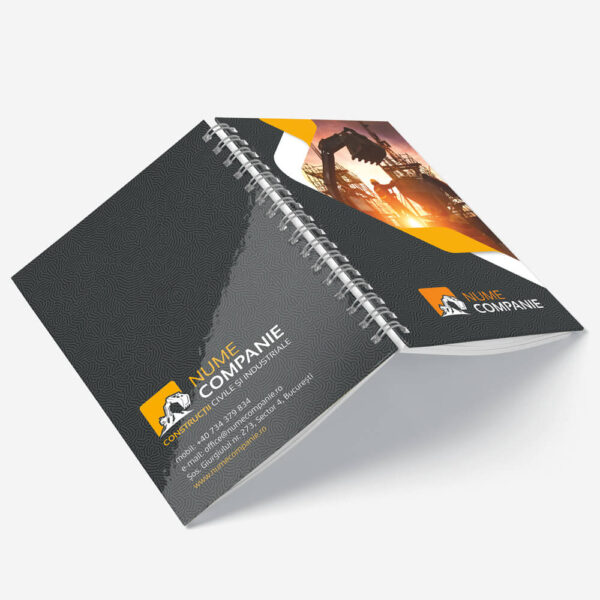 Agende A5 personalizate Constructii