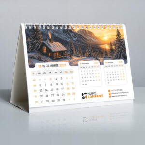 Calendar personalizat Golden Hour A5