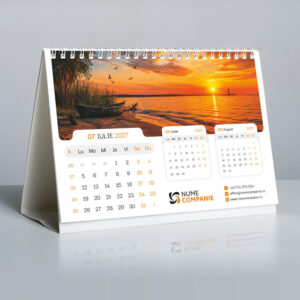Calendar personalizat Golden Hour A5