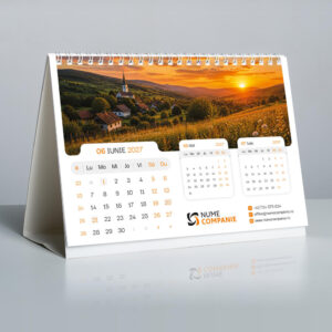 Calendar personalizat Golden Hour A5