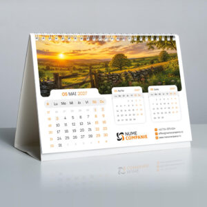 Calendar personalizat Golden Hour A5