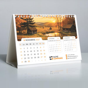 Calendar personalizat Golden Hour A5