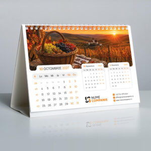Calendar personalizat Golden Hour A5