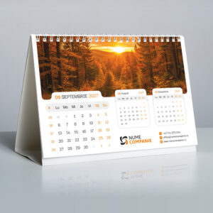 Calendar personalizat Golden Hour A5