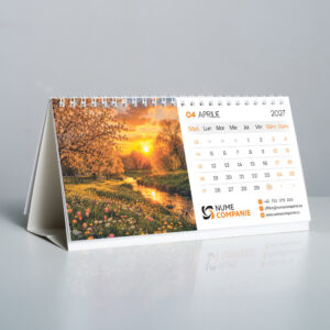 Calendar personalizat Golden Hour DL