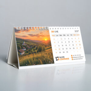 Calendar personalizat Golden Hour DL
