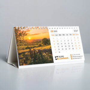 Calendar personalizat Golden Hour DL