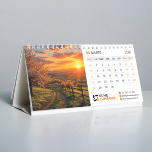 Calendar personalizat Golden Hour DL