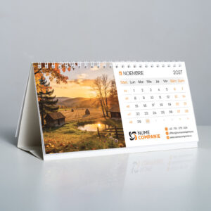 Calendar personalizat Golden Hour DL