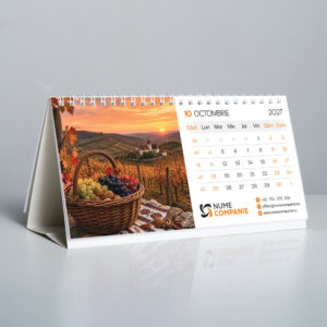 Calendar personalizat Golden Hour DL