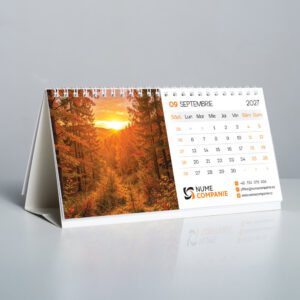 Calendar personalizat Golden Hour DL