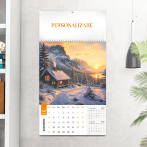 Calendar personalizat de perete Golden Hour