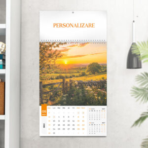 Calendar personalizat de perete Golden Hour
