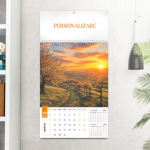 Calendar personalizat de perete Golden Hour