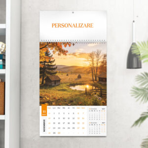 Calendar personalizat de perete Golden Hour