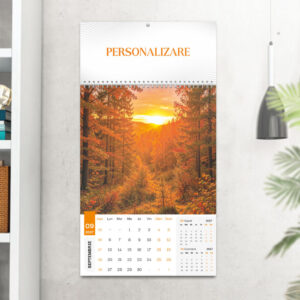 Calendar personalizat de perete Golden Hour