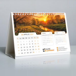 Calendar personalizat Golden Hour A5