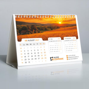 Calendar personalizat Golden Hour A5