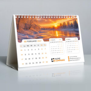 Calendar personalizat Golden Hour A5