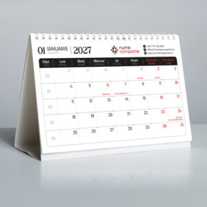 Calendar personalizat Daily Planner A5 - Ianuarie