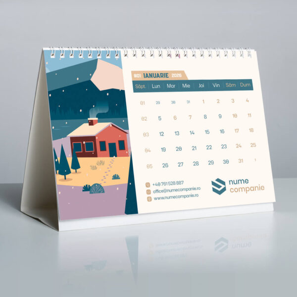 Calendar personalizat Ilustratii A5