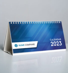 Calendare personalizat albastru