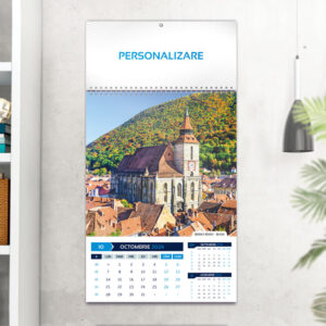 Calendar personalizat de perete Romania Calendar personalizat de perete Romania