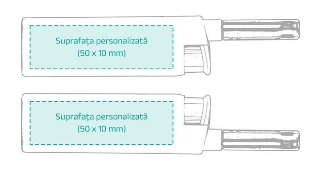 Personalizare bricheta Rosser