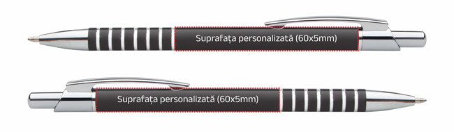 Suprafata personalizare pix Vesta