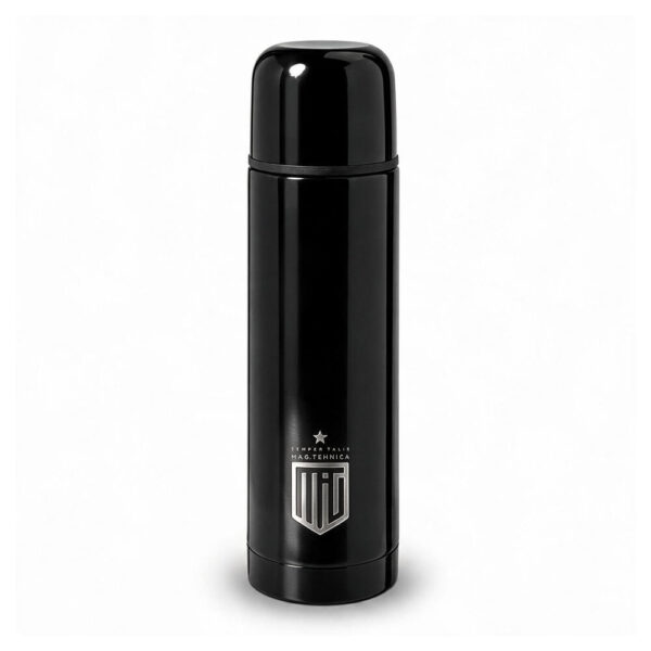 Termos personalizat Rebusta negru